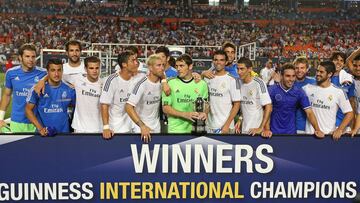 Real Madrid, campeón de la International Champions Cup 2013.