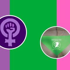 8M: ¿cuál es el origen y significado de la bandera feminista?