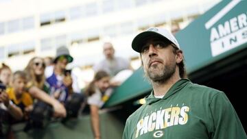 Aaron Rodgers, quarterback de Green Bay Packers, pens&oacute; que la temporada 2020 ser&iacute;a la &uacute;ltima con el equipo de Wisconsin despu&eacute;s de ser reclutado en 2005.