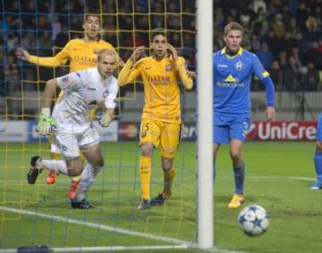 Chernik, Luis Suárez, Munir y Gaiduchik.
