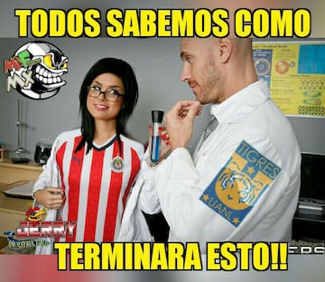 Los 45 mejores memes de la derrota de Chivas frente a Tigres