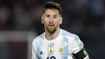 Leo Messi, capitán de Argentina.