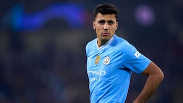Rodri, con el City.