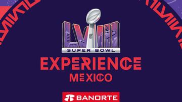 Esta es la imagen promocional del Super Bowl Experience.