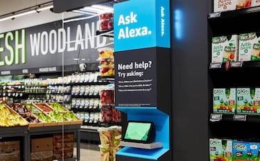 El 'Mercadona' de Amazon: una tienda física con asistentes Alexa