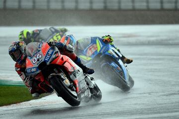 Andrea Dovizioso durante el GP de Valencia disputado en el circuito de Cheste. 