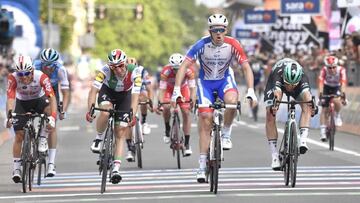 Arnaud Demare, ganador de la etapa 10 del Giro de Italia.