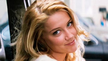 La transformación física de Amber Heard a través de todas sus películas