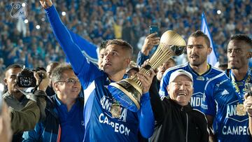 Larry Vásquez, campeón con Millonarios