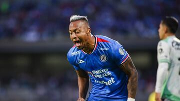 during the 3rd round match between Cruz Azul and Leon as part of the Liga BBVA MX, Torneo Apertura 2025 at Olimpico Universitario Stadium, on July 26, 2025 in Mexico City, Mexico.