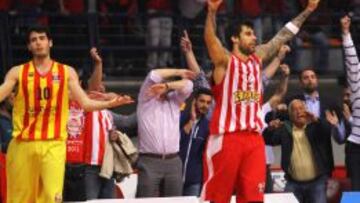 Georgios Printezis, verdugo del Barcelona, MVP de abril