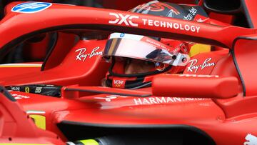 Carlos Sainz (Ferrari SF-24). Hungaroring, Hungría. F1 2024.