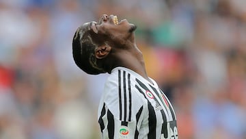 Paul Pogba, en un partido con la Juventus.