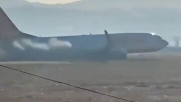 Las primeras imágenes del impactante accidente de avión en Corea del Sur