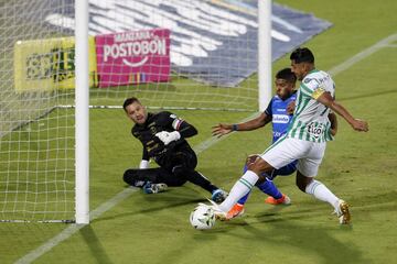 Atlético Nacional y Once Caldas se enfrentaron en el estadio Atanasio Girardot de Medellín por la decimosexta fecha de la Liga BetPlay 2021-II.