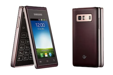 Samsung presenta su nuevo móvil flip-phone Hennessy