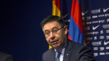 El presidente del Barcelona, Josep Maria Bartomeu.