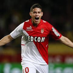 Transfermarkt: James, en el 11 millonario del Mónaco