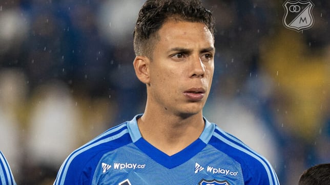 Alex Castro, baja de Millonarios para enfrentar a Once Caldas
