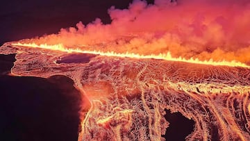 Vuelve a erupcionar el volcán Reykjanes en Islandia: séptima vez en un año