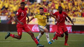 Partido entre Colombia y Per&uacute; por Eliminatorias a Rusia 2018