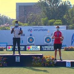 Daniel Castro, plata en arco recurvo en la Copa del Mundo