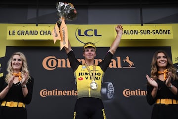 Dylan Groenewegen vencedor de la séptima etapa del Tour de Francia 2019. 