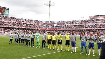 05/11/16 PARTIDO PRIMERA DIVISION
GRANADA - DEPORTIVO DE LA CORUÑA
SALUDO INICIAL
