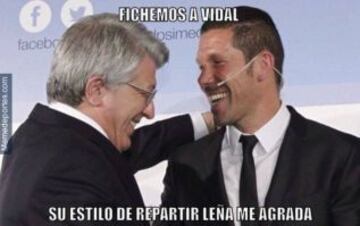El 'carnicero' Vidal se tomó las redes