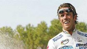 <b>SIEMPRE PROTAGONISTA.</b> Cipollini está logrando acaparar la atención en vísperas de la Vuelta.
