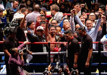 La victoria número 60 de Manny Pacquiao bajo la lente