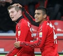 “Kroos conmigo aprendió mucho, jugamos juntos en el Leverkusen; lo agarré a patadas varias veces”