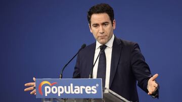 El secretario general del Partido Popular, Teodoro García Egea
