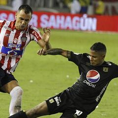 Historial de los partidos Junior - América del último año