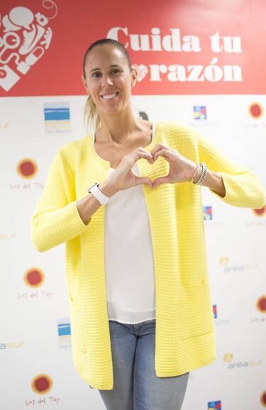 Amaya Valdemoro, todo corazón