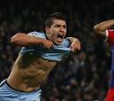 Agüero mantiene con vida al City de Pellegrini en la Champions