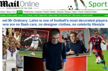 Portadas de la prensa extranjera