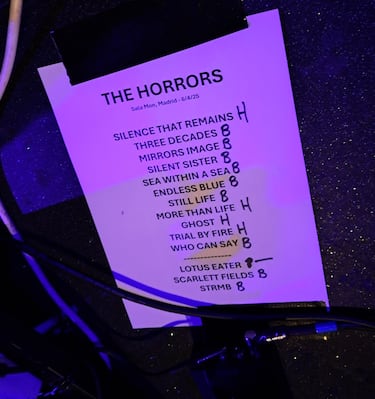 The Horrors, adicción a la noche