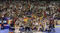 17/07/22 BALONMANO JUNIOR SELECCION ESPAÑOLA ESPAÑA CAMPEONES DE EUROPA 
CELEBRACION 
