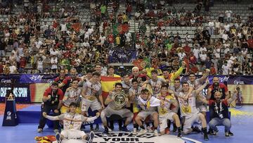 17/07/22 BALONMANO JUNIOR SELECCION ESPA?OLA ESPA?A CAMPEONES DE EUROPA
CELEBRACION