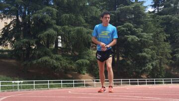 Diego Garc&iacute;a Carrera, l&iacute;der europeo de 20 km marcha. 