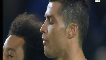 El gesto de Cristiano a los que rompieron el minuto de silencio