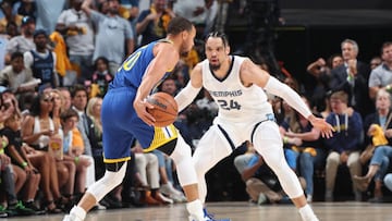 Memphis Grizzlies forward Dillon Brooks was ejected less than three minutes into Game 2 of their semifinal series against the Golden State Warriors.