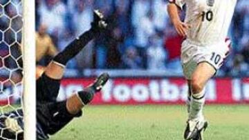 Owen, uno de los puntales de la selección inglesa.