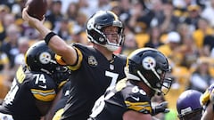 Alejandro Villanueva da un susto en la victoria de Steelers