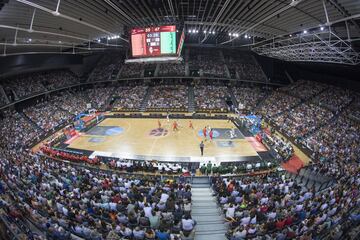 Vista general del Navarra Arena en Pamplona.