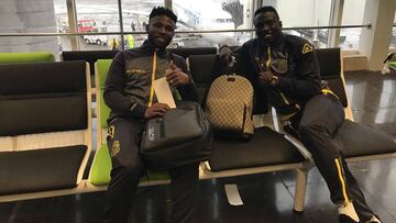 Ezekiel y Etebo jugarán hoy en Leganés. Su compatriota Emenike debe esperar.