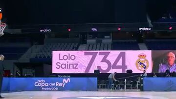 Momento de madridismo en estado puro: Lolo Sainz y Laso