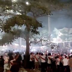 Multitudinario banderazo de Perú en Barranquilla calienta el duelo