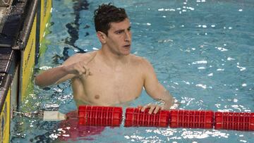El nadador español César Castro, en una imagen de archivo.